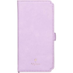 iP24-61-LC04 [iPhone 16用 手帳ケース lucky charm パープルミスト]