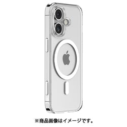 motomo [iPhone 16用 Magsafe Clear CASE]