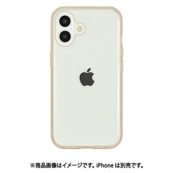 IFT-173BE [iPhone 16用 IIIIfitクリアケース ベージュ]