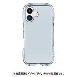 GMD-29LBL [iPhone 16用 クリスタルクリアケース ライトブルー]