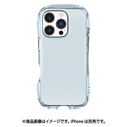 GMD-30LBL [iPhone 16 Pro用 クリスタルクリアケース ライトブルー]
