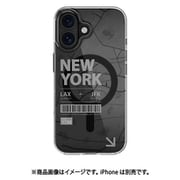 ME_IPNCSPTUM_NY [iPhone 16 対応 ケース MagSafe 対応 クリア オシャレ イラスト 地図 柄 耐衝撃 スマホケース おしゃれ かわいい マグセーフ スマホカバー Urban M ニューヨーク]
