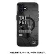 ME_IPBCSPTUM_TP [iPhone 16 Plus 対応 ケース MagSafe 対応 クリア オシャレ イラスト 地図 柄 耐衝撃 スマホケース おしゃれ かわいい マグセーフ スマホカバー Urban M タイペイ]