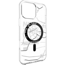 ME_IPGCSPTUM_NY [iPhone 16 Pro Max 対応 ケース MagSafe 対応 クリア オシャレ イラスト 地図 柄 耐衝撃 スマホケース おしゃれ かわいい マグセーフ スマホカバー Urban M ニューヨーク]