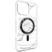 ME_IPGCSPTUM_NY [iPhone 16 Pro Max 対応 ケース MagSafe 対応 クリア オシャレ イラスト 地図 柄 耐衝撃 スマホケース おしゃれ かわいい マグセーフ スマホカバー Urban M ニューヨーク]