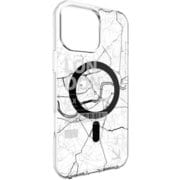 ME_IPGCSPTUM_LD [iPhone 16 Pro Max 対応 ケース MagSafe 対応 クリア オシャレ イラスト 地図 柄 耐衝撃 スマホケース おしゃれ かわいい マグセーフ スマホカバー Urban M ロンドン]