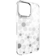 SE_IPGCSPTFE_WH [iPhone 16 Pro Max 対応 ケース 花柄 クリア オシャレ 可愛い 耐衝撃 スマホケース 花 かわいい スマホカバー Fleur ホワイト]