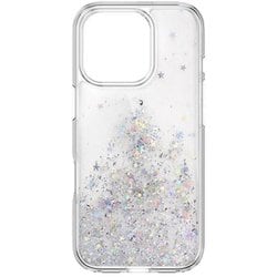 SE_IPRCSPTSF_TR [iPhone 16 Pro 対応 ケース クリア オシャレ キラキラ 可愛い 耐衝撃 スマホケース ラメ かわいい スマホカバー StarField トランスパレント]