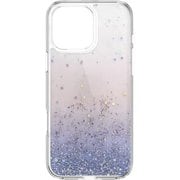 SE_IPGCSPTSF_TW [iPhone 16 Pro Max 対応 ケース クリア オシャレ キラキラ 可愛い 耐衝撃 スマホケース ラメ かわいい スマホカバー StarField トワイライト]