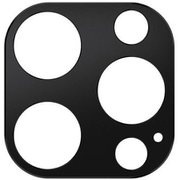 SE_IPUSPALLS_BK [iPhone 16 Pro/16 Pro Max 対応 カメラ保護 フィルム 指紋 傷 防止 カメラ レンズカバー アルミ 素材 カメラカバー LenShield チタニウムブラック]