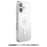 EL_IPNCSPTMY_CL [iPhone 16 対応 ケース クリア MagSafe 対応 耐衝撃 ハイブリッド スマホケース 薄型 軽量 マグセーフ スマホカバー MagSafe HYBRID CASE クリア]