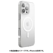 EL_IPGCSPTMY_CL [iPhone 16 Pro Max 対応 ケース クリア MagSafe 対応 耐衝撃 ハイブリッド スマホケース 薄型 軽量 マグセーフ スマホカバー MagSafe HYBRID CASE クリア]