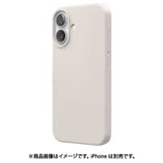 EL_IPNCSSCS3_ST [iPhone 16 対応 ケース シリコン 耐衝撃 スマホケース 指紋 防止 サラサラ シリコンケース SILICONE CASE ストーン]
