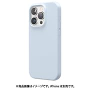 EL_IPRCSSCS3_LB [iPhone 16 Pro 対応 ケース シリコン 耐衝撃 スマホケース 指紋 防止 サラサラ シリコンケース SILICONE CASE ライトブルー]