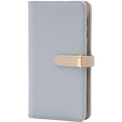 BD-XIRN13P-IG [Xiaomi Redmi Note 13 Pro 5G 用 ケース 手帳型 ベルテッド スマホケース シンプル スタンド機能 エレガンテ Elegante/アイスグレー]