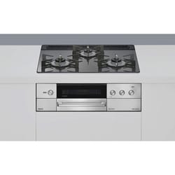 ビルトインコンロ DELICIA（デリシア） 60cm幅 ザ・ココット付属 都市ガス用 RHS31W38M15RCSTW/13A