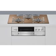 ビルトインコンロ DELICIA(デリシア) 75cm幅 ミニマム排気口 ザ・ココット付属 プロパン用 RHS72W38M12RCSTW/LPG