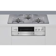 ビルトインコンロ DELICIA(デリシア) 75cm幅 ミニマム排気口 ザ・ココットラウンド付属 都市ガス用 RHS72W38M13RNSTW/13A