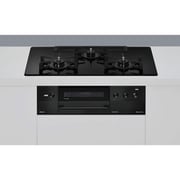 ビルトインコンロ DELICIA(デリシア) 75cm幅 ミニマム排気口 ザ・ココット付属 プロパン用 RHS72W38M11RCBW/LPG