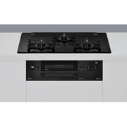 ビルトインコンロ DELICIA(デリシア) 75cm幅 ザ・ココットラウンド付属 都市ガス用 RHS71W38M11RNBW/13A