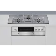ビルトインコンロ DELICIA(デリシア) 75cm幅 ミニマム排気口 ザ・ココットラウンド付属 都市ガス用 RHS72W38M13VNSTW/13A