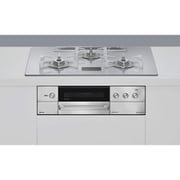 ビルトインコンロ DELICIA(デリシア) 75cm幅 ミニマム排気口 ザ・ココット付属 都市ガス用 RHS72W38M14VCSTW/13A