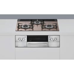 ビルトインコンロ Lisse（リッセ） 60cm幅 ココットプレート付属 プロパン用 RHX31W42J2RW/LPG