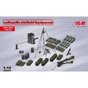 ICM48409 1/48 ドイツ空軍 飛行場設備セット [組立式プラスチックモデル]