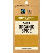 ORGANIC SPICE 袋入り有機ターメリック(パウダー) 10.4g