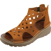 日本製 PieFelices イタリアンレザーサンダル ブリック 23cm
