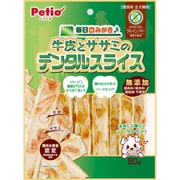 毎日歯みがき 牛皮とササミのデンタルスライス 80g