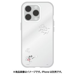 DNG-202MK [iPhone 16 Pro用 IIIIfit Clear ケース（イーフィットクリアケース） ディズニーキャラクター ミッキーマウス]