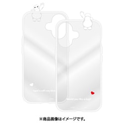 DNG-203BX [iPhone 16用 フレームIIIIfit Clear ケース（イーフィットクリアケース） ディズニーキャラクター ベイマックス]