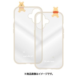 DNG-203PO [iPhone 16用 フレームIIIIfit Clear ケース（イーフィットクリアケース） ディズニーキャラクター くまのプーさん]