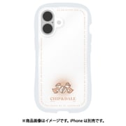 DNG-208CD [iPhone 16用 クリスタルクリアケース ディズニーキャラクター チップ＆デール]