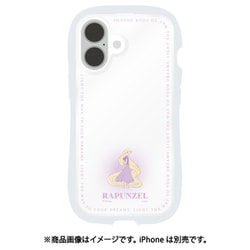 DNG-208RP [iPhone 16用 クリスタルクリアケース ディズニーキャラクター ラプンツェル]