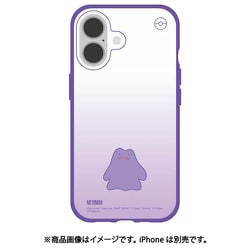 POKE-933C [iPhone 16用 IIIIfit Clear ケース（イーフィットクリアケース） ポケットモンスター メタモン]