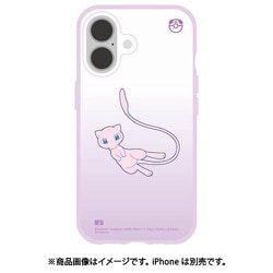 POKE-933D [iPhone 16用 IIIIfit Clear ケース（イーフィットクリアケース） ポケットモンスター ミュウ]