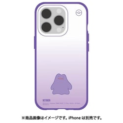 POKE-934B [iPhone 16 Pro用 IIIIfit Clear ケース（イーフィットクリアケース） ポケットモンスター メタモン]