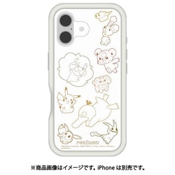 POKE-938IV [iPhone 16用 プランプフレームケース ポケットモンスター アイボリー]