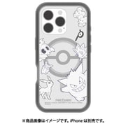 POKE-940BK [iPhone 16 Pro用 MagSafe対応 プランプフレームケース ポケットモンスター ブラック]