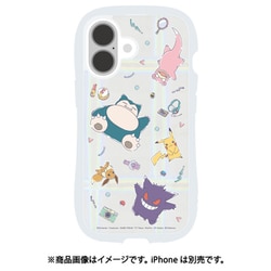 POKE-941E [iPhone 16用 クリスタルクリアケース ポケットモンスター カントー地方]