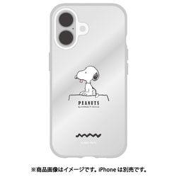 SNGG-82A [iPhone 16用 IIIIfit Clear ケース（イーフィットクリアケース） ピーナッツ スヌーピー ドッグハウス]