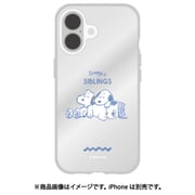 SNGG-82C [iPhone 16用 IIIIfit Clear ケース（イーフィットクリアケース） ピーナッツ スヌーピー きょうだい]