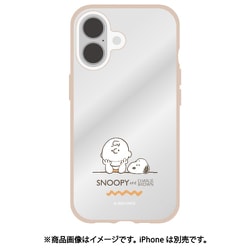SNGG-82D [iPhone 16用 IIIIfit Clear ケース（イーフィットクリアケース） ピーナッツ スヌーピー チャーリー・ブラウン]