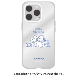 SNGG-83C [iPhone 16 Pro用 IIIIfit Clear ケース（イーフィットクリアケース） ピーナッツ スヌーピー きょうだい]
