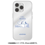 SNGG-83C [iPhone 16 Pro用 IIIIfit Clear ケース（イーフィットクリアケース） ピーナッツ スヌーピー きょうだい]