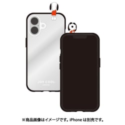 SNGG-86B [iPhone 16用 フレーム IIIIfit Clear ケース（イーフィットクリアケース） ピーナッツ スヌーピー ジョー・クール]
