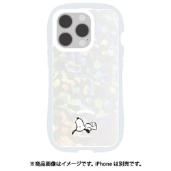 SNGG-92B [iPhone 16 Pro用 クリスタルクリアケース ピーナッツ スヌーピー]