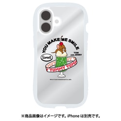 TMJ-246A [iPhone 16用 クリスタルクリアケース トムとジェリー ジェリー]